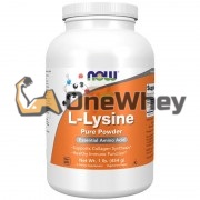 L-Lysine [Pure Powder] (454 гр), NOW Foods