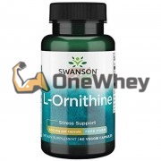 L-Ornithine (60 шт по 500 мг), Swanson