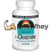 L-Ornithine Powder [Free-Form] (100 гр), Source Naturals