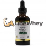 Red Reishi with Green Tea & D-Ribose (60 мл), California Gold Nutrition