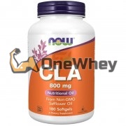 CLA (800 мг x 180 капс), NOW Foods
