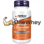 Acetyl L-Carnitine (500 мг x 50 капс), NOW Foods