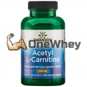 Acetyl L-Carnitine (500 мг x 100 капс), Swanson