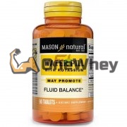 Water Pill [with Potassium] (90 табл), Mason Natural