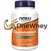 Glucomannan [from Konjac Root] (575 мг x 180 капс), NOW Foods