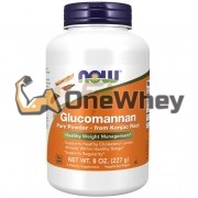 Glucomannan [Pure Powder - from Konjac Root] (227 гр x 114 порций), NOW Foods