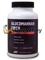 Glucomannan Fiber (700 мг x 120 капс), Protein Company