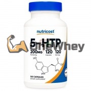 5-HTP [Гидрокситриптофан] (200 мг x 120 капс), Nutricost