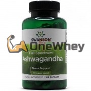 Ashwagandha [Ашваганда] (450 мг x 100 капс), Swanson