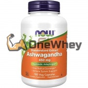 Ashwagandha [Ашваганда] (450 мг x 180 капс), NOW Foods