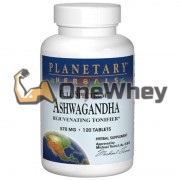 Ashwagandha [Ашваганда] (570 мг x 120 табл), Planetary Herbals