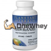 Ashwagandha [Ашваганда] (570 мг x 60 табл), Planetary Herbals