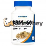 Ashwagandha [Ашваганда] (600 мг x 60 капс), Nutricost