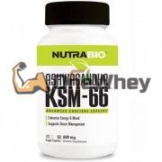 Ashwagandha [Ашваганда] (600 мг x 90 капс), NutraBio