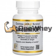 Curcumin [Куркумин] (30 fish gelatin капс), California Gold Nutrition