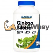 Ginkgo [Гинкго Билоба] (120 мг x 240 капс), Nutricost