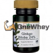 Ginkgo [Гинкго Билоба] (60 мг x 30 капс), Swanson