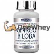 Ginkgo [Гинкго Билоба] (60 мг x 100 капс), Scitec Essentials