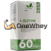 L-Glycine [Глицин] (650 мг x 60 капс), NaturalSupp