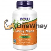 Lion's Mane [Львиная грива] (500 мг x 60 капс), NOW Foods