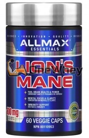 Lion's Mane [Львиная грива] (60 капс), Allmax Nutrition