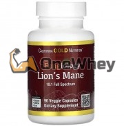 Lion's Mane [Львиная грива] (600 мг x 90 капс), California Gold Nutrition