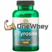 L-Tyrosine [Тирозин] (500 мг x 100 капс), Swanson