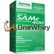 SAMe [Адеметионин] (400 мг x 60 табл), Jarrow Formulas